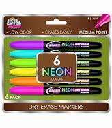 Image result for dry erase marker neon color