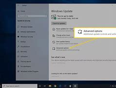 Image result for Windows Update Settins Screen