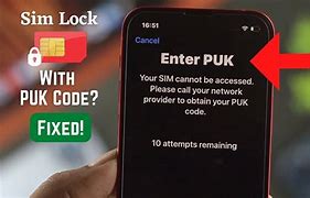 Image result for Wat Is PUK Code