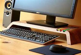 Image result for Thin Laptop Monitor Stand
