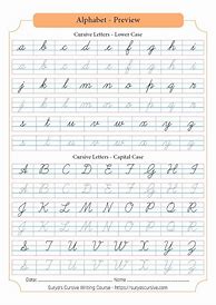 Image result for Cursive Sheet Writing Worksheet