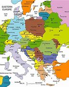 Image result for Eastern Europe Outline Map
