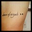 Image result for Cursive Tattoo Quotes