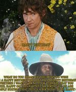 Image result for Lord of the Rings Birthday Meme