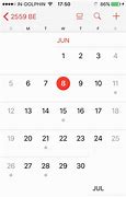 Image result for iPhone 5 Calendar