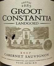 Image result for Groot Constantia Cabernet Sauvignon Landgoedwyn Superieur