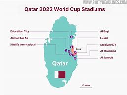 Image result for 2022 World Cup Stadium Locations