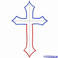 Image result for Sharp Cross Drawing