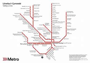 Image result for North Wales Rail Map