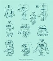 Image result for Robot with a Jacket Drawing