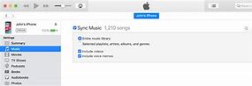 Image result for iTunes Sync