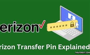 Image result for Verizon App Transfer Pin