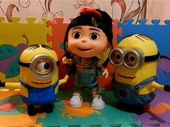 Image result for Agnes Despicable Me Talking to Minions