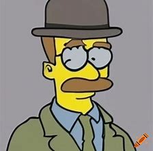 Image result for Ned Flanders Gangster Fan Art