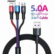 Image result for 3 in 1 USB Fast Charging Cable