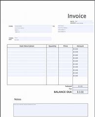 Image result for Free Fill in Invoice Templates PDF