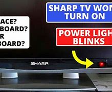 Image result for Sharp TV On/Off Button