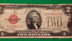 Image result for Old 2 Dollar Bill Value