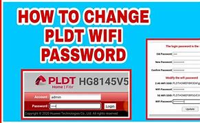 Image result for How Change PLDT Wifi Password First Time