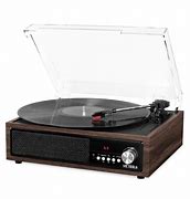 Image result for Record Turntable with Bluetooth and Built in Speakers