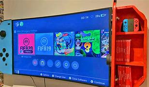 Image result for Big Screen TV with Nintendo