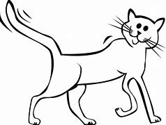 Image result for Round Face Cat Black and White Clip Art