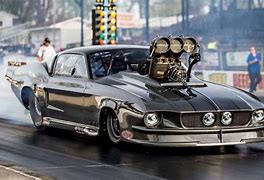 Image result for Pro Mod Drag Mustang