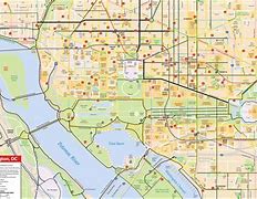 Image result for Washington DC Map