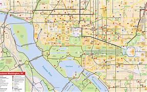 Image result for City Map of Washington DC