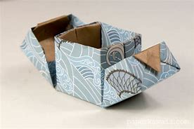 Image result for Origami Box with Lid Template