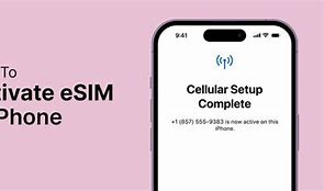 Image result for Cellular iPhone Esim Activation