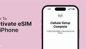 Image result for iPhone Setting. Add Esim