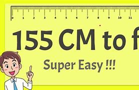 Image result for 155 Cm in Feet