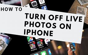 Image result for Disable Live Photo iPhone