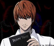 Image result for Light Death Note Manga