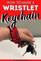 Image result for Wrist Key Chain Fabric