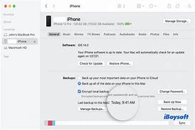 Image result for Back Up iPhone to Mac