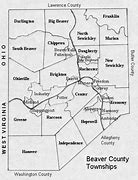 Image result for Beaver County Pennsylvania Map