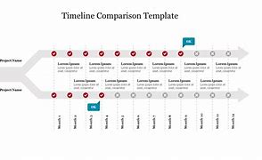 Image result for Timeline Comparison Chart