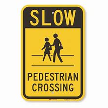 Image result for MUTCD Pedestrian Crossing Sign