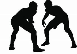 Image result for Silhouette Wrestling One Person