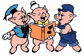 Image result for Disney Three Little Pigs Clip Art