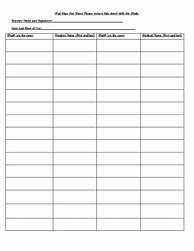 Image result for iPad Sign Out Sheet