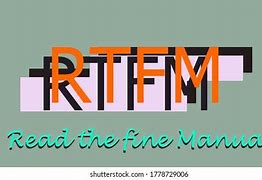 Image result for Rtfm PNG