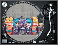 Image result for Turntables Pictures Graffiti