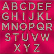 Image result for Bling Alphabet Letters Vi
