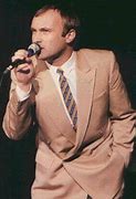 Image result for Phil Collins Suit 80s Phone