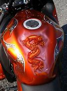 Image result for 80s DYI Motorcycle Tank Art