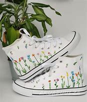 Image result for Wildflower Hand Painted Shoes