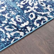 Image result for Navy Blue and White Rug